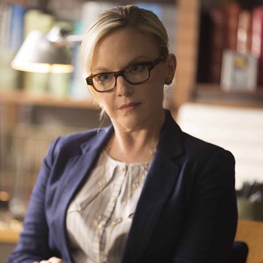 Pictured: Rachael Harris as Linda Martin from the Lucifer episode "...