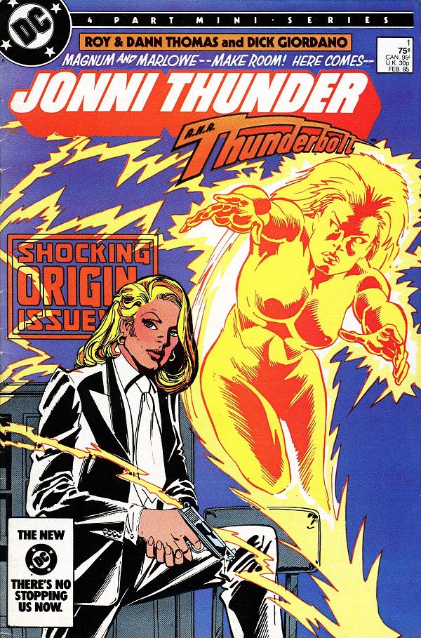 Jonni Thunder (1985—1985) | DC Database | Fandom