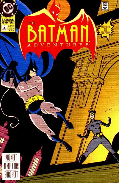 BATMAN ADVENTURES #35 F Direct cover Catwoman DC Comics 1995 Stock Image 
