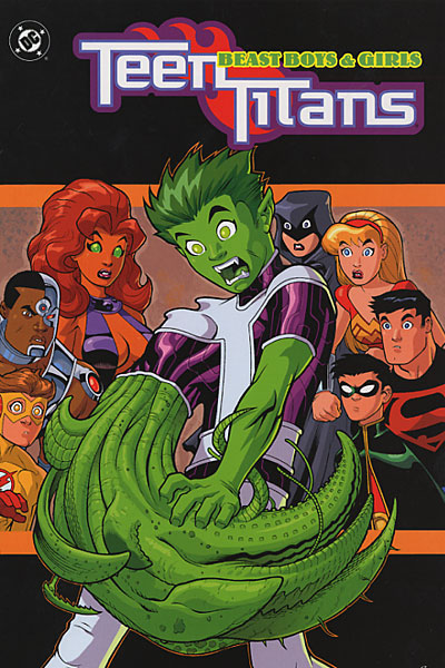 teen titans raven and beast boy kids