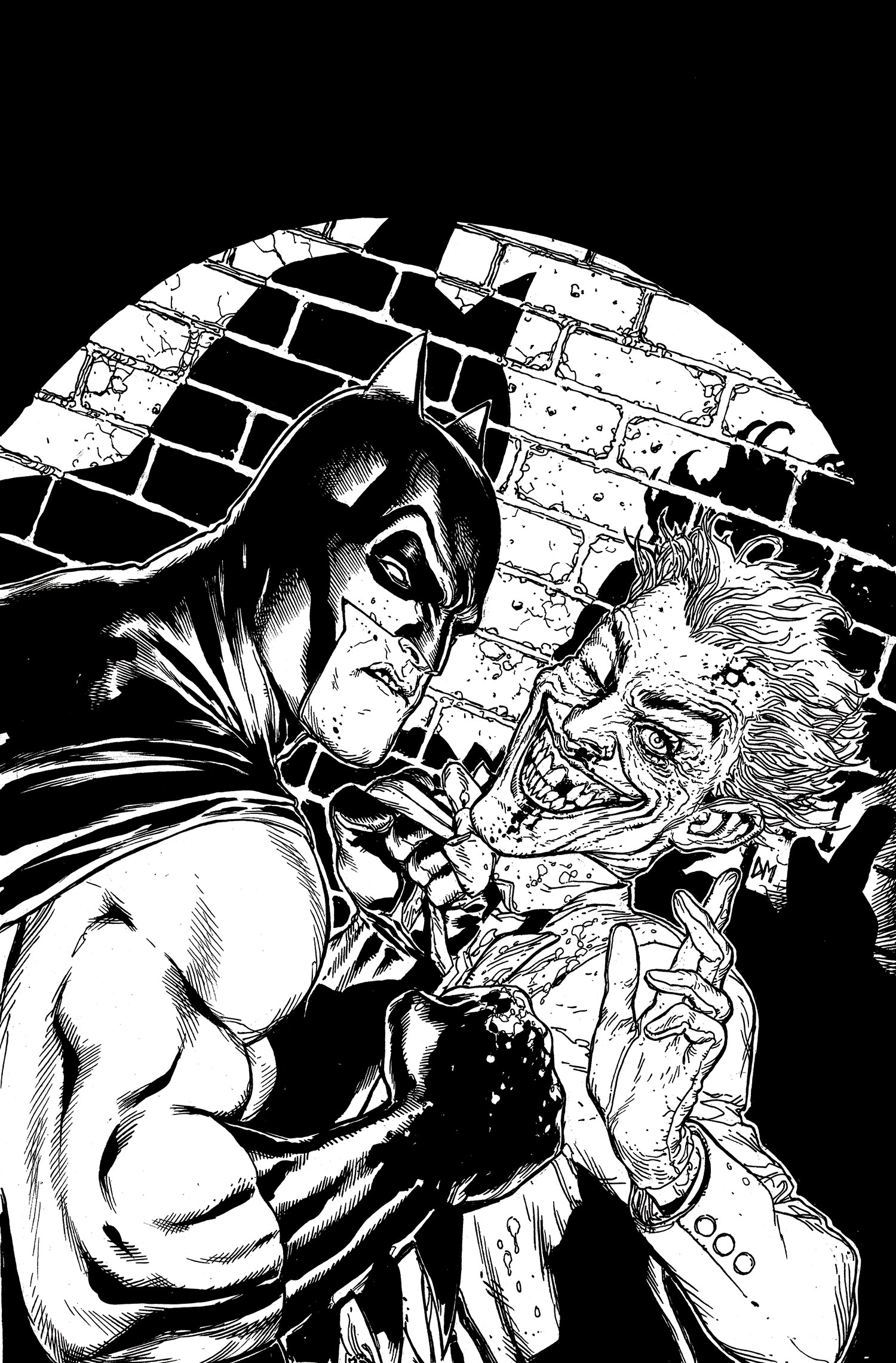 batman comic book pages black and white