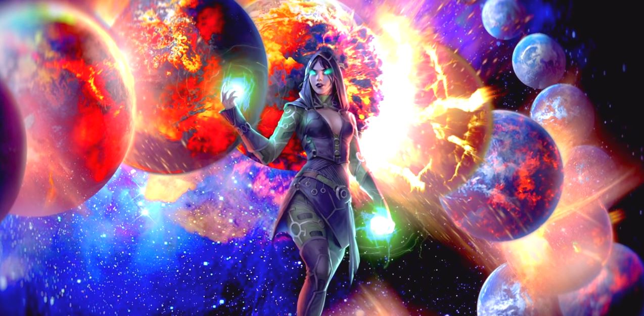 Injustice 2 Mobile - Enchantress uses her Arcane magic and supernatural  abilities to strike fear among her opponents. Full Roster Card Abilities  Revealed! #INJ2mobile