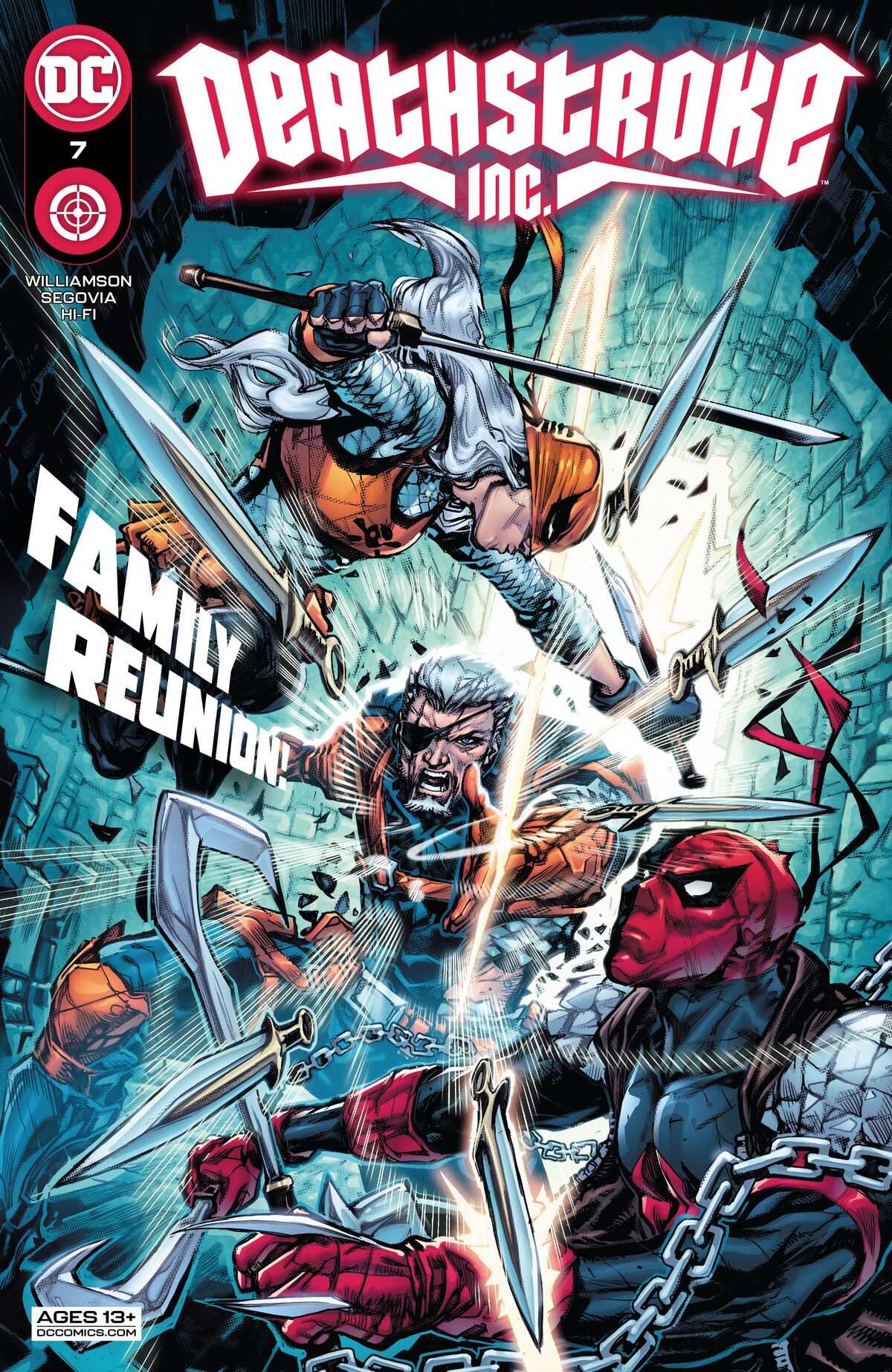 アメコミ・英語 7巻セット デスストローク DEATHSTROKE