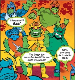 Deep Six Teen Titans Go! (TV Series) Comics-only
