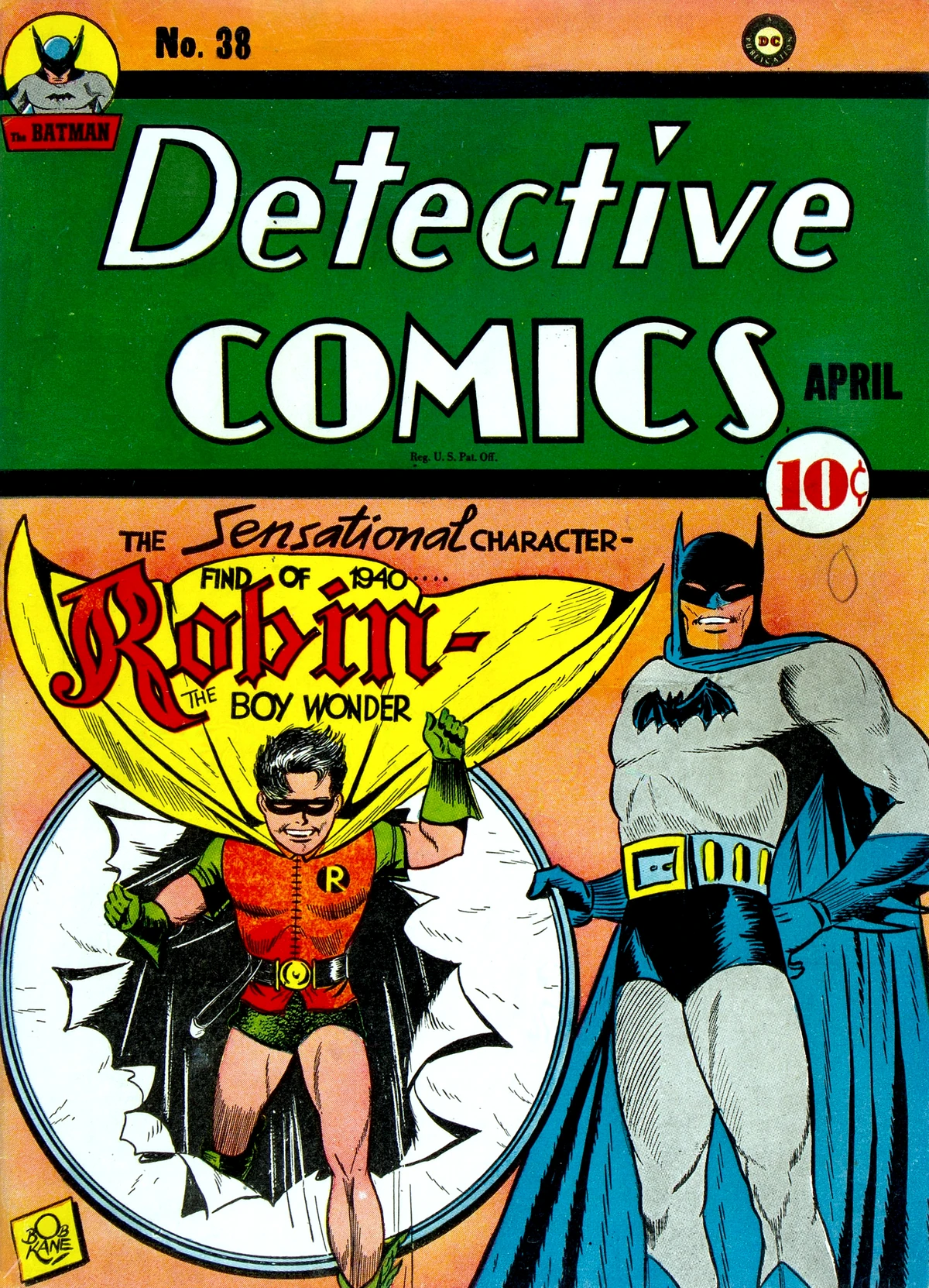 Detective Comics Vol 1 38 DC Database Fandom