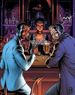 Lucifer Morningstar DC Black Label Hellblazer: Rise and Fall