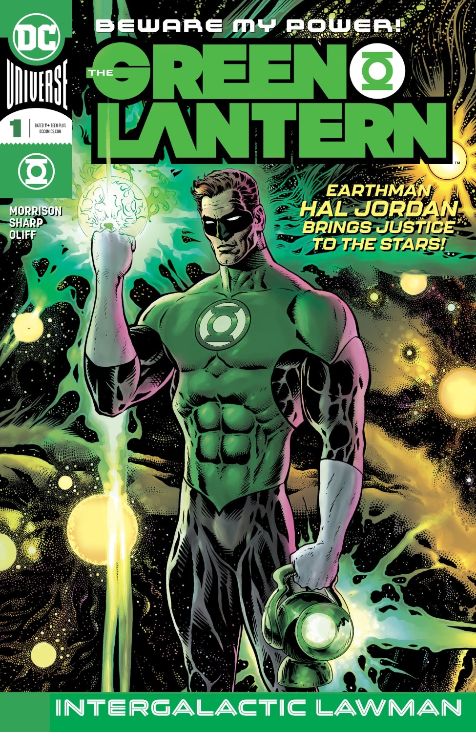 green lantern comic cover