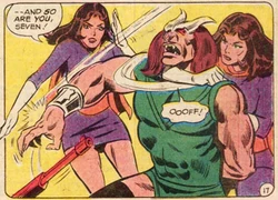 Lucifer Seven Pre-Zero Hour Legion of Super-Heroes villain