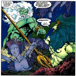 Trident of Poseidon New Earth Aquaman