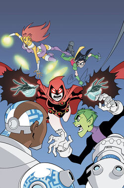 red raven teen titans