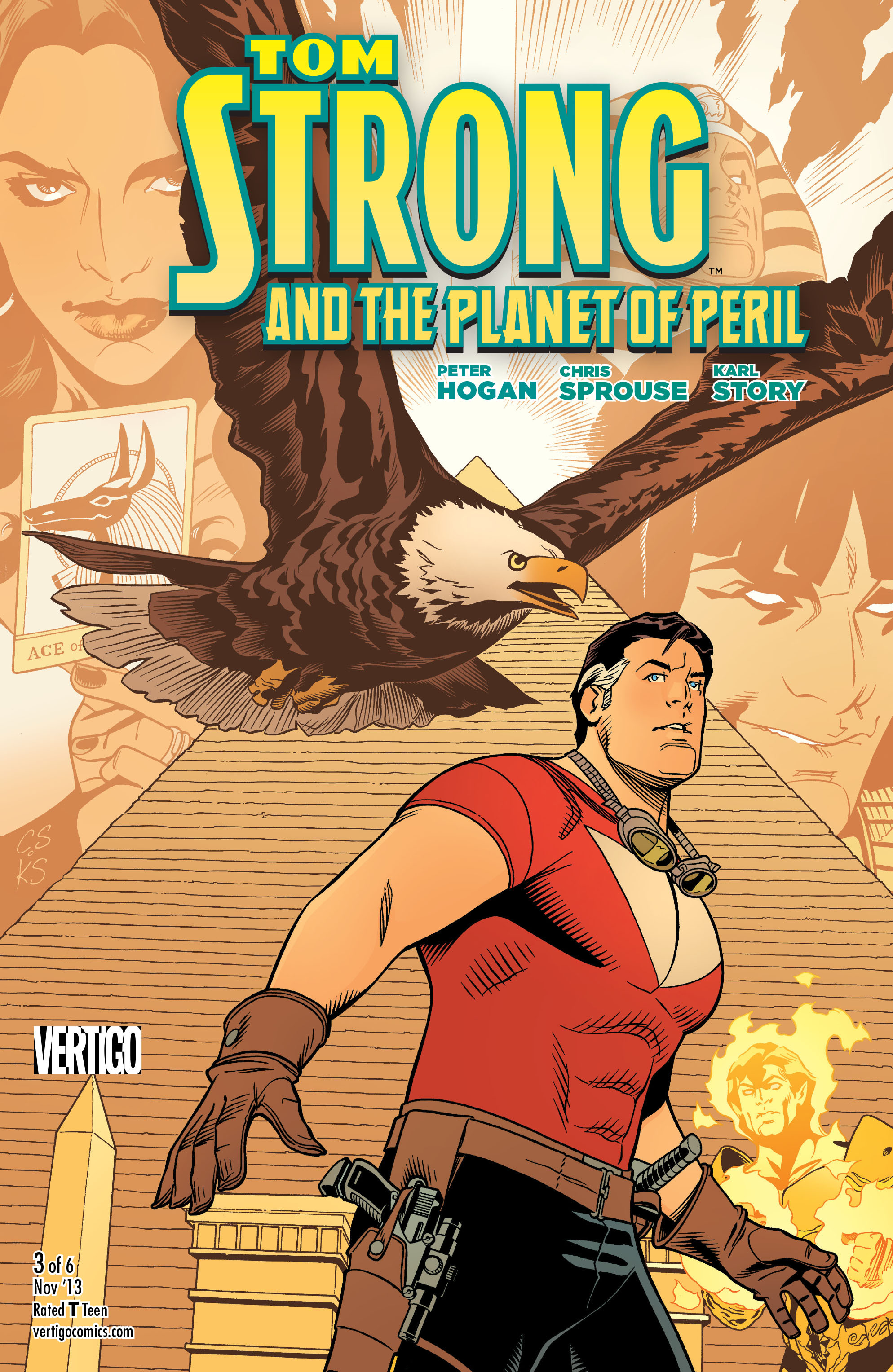 Tom Strong And The Planet Of Peril Vol 1 3 Dc Database Fandom