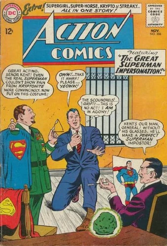Action Comics Vol 1 306 DC Database Fandom
