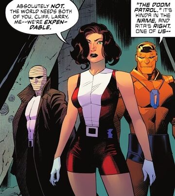 Rita Farr as Negative Girl (Earth-0) - DC Comics