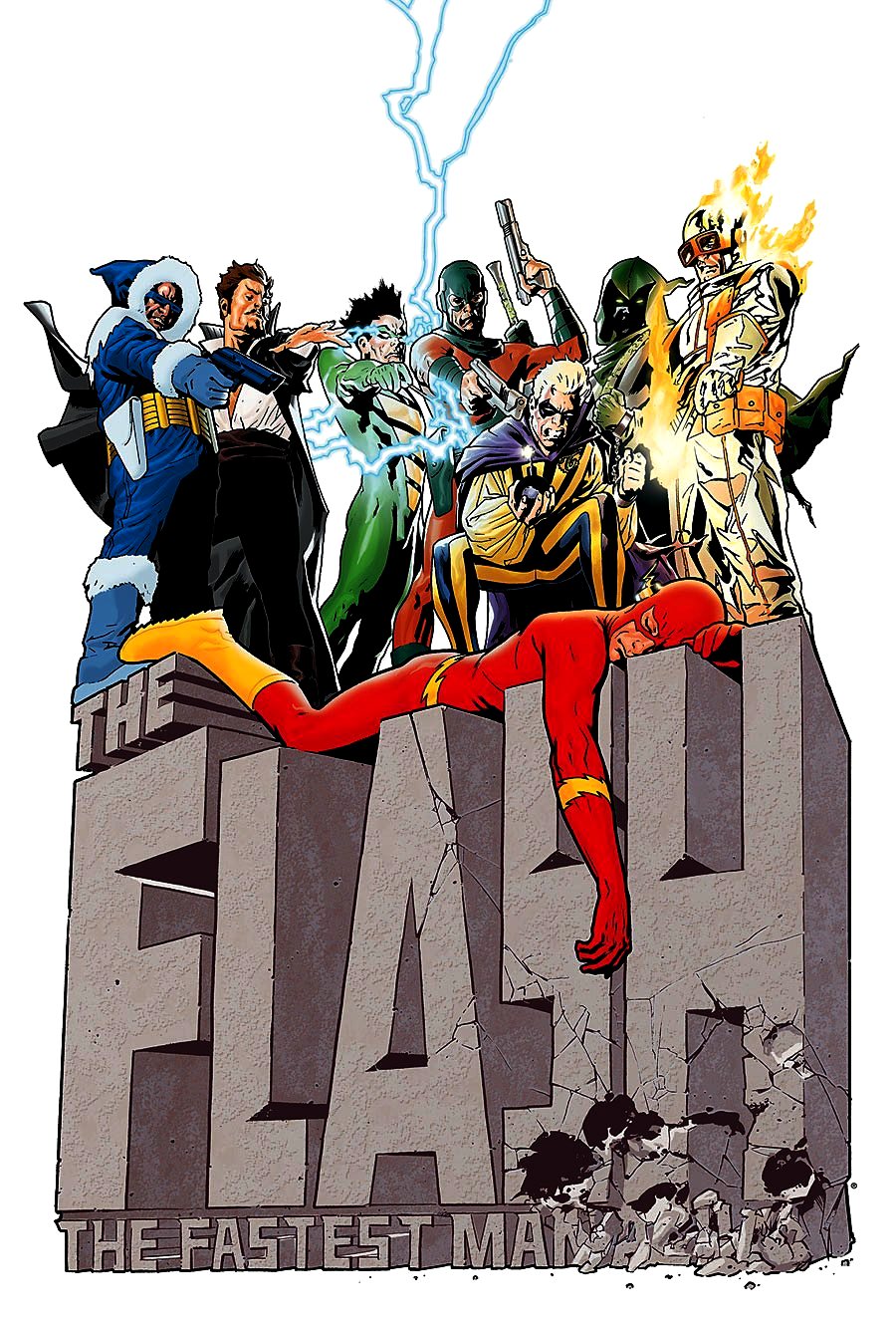 Flash's Rogues  Flash comics, Flash dc comics, Comic book artwork