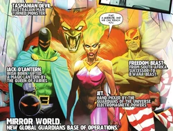 Jack O'Lantern and the new Global Guardians