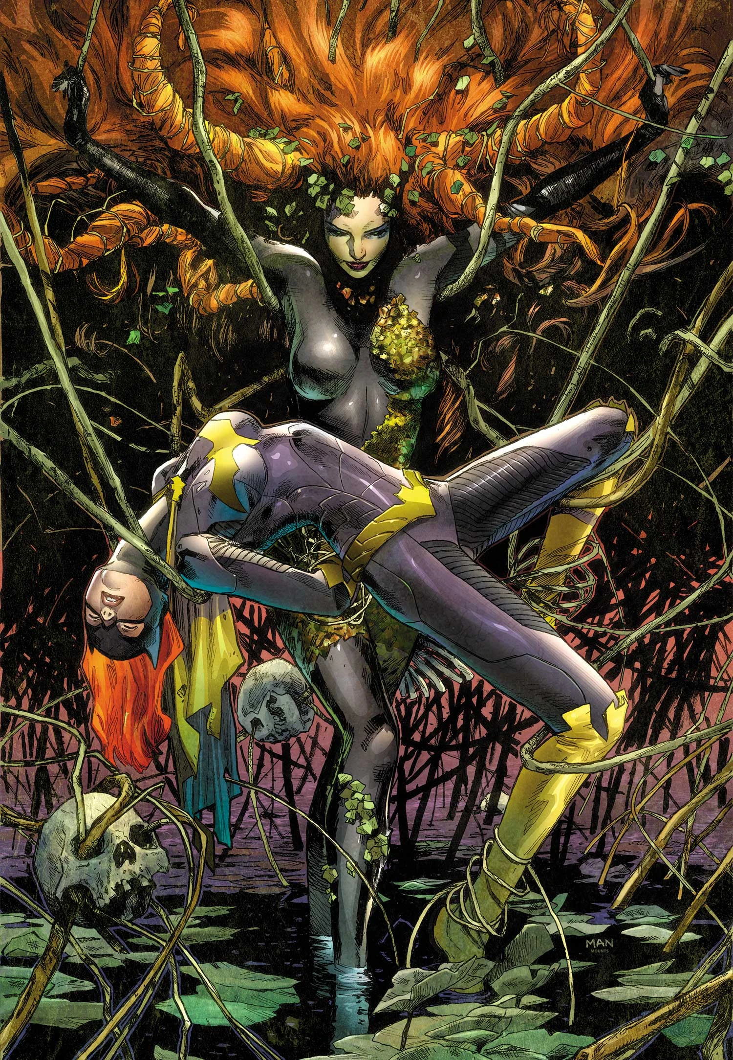 Batgirl x Poison Ivy