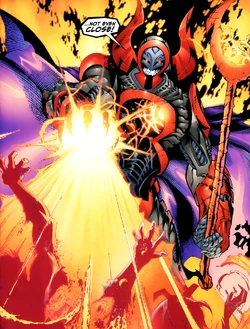 Omega Man New Earth JLA villain
