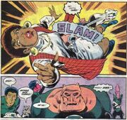 Kilowog punches Tawny Young