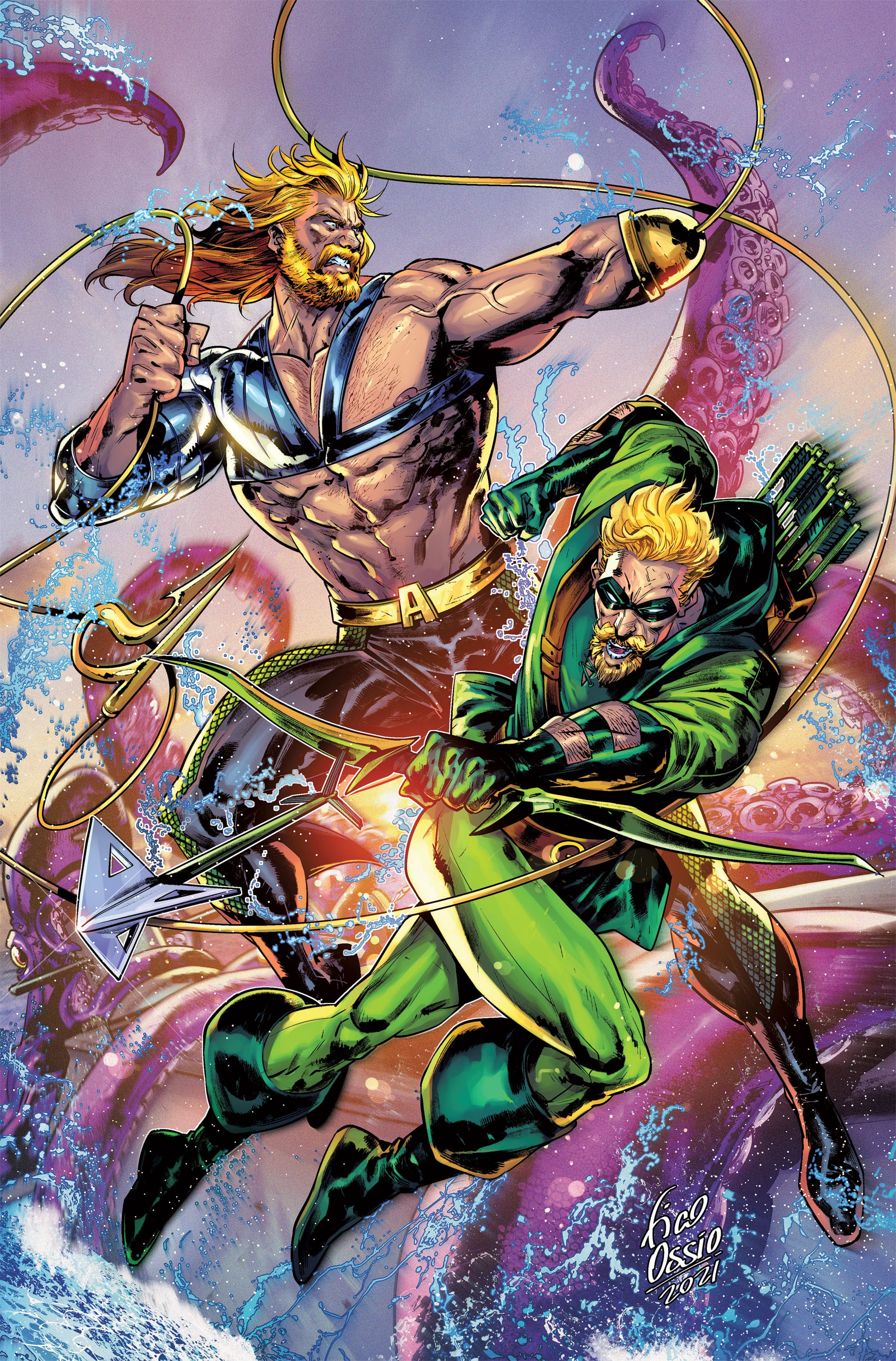 Review: Green Arrow/Aquaman: Deep Target trade paperback (DC Comics) ~  Collected Editions