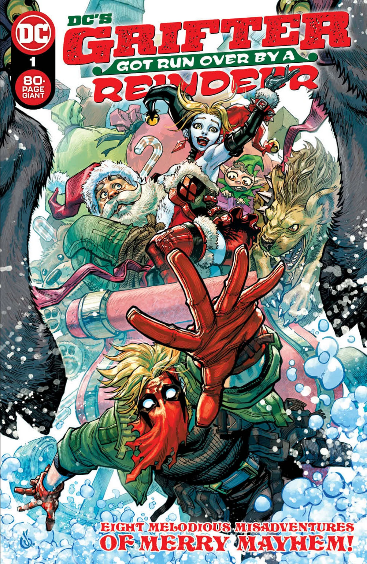 Run over it. Grifter dc. grifter. top 100 comics covers 2025.