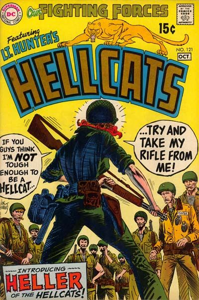 Vintage Comic Book, Lighting Forces Hellcats, No. 108 