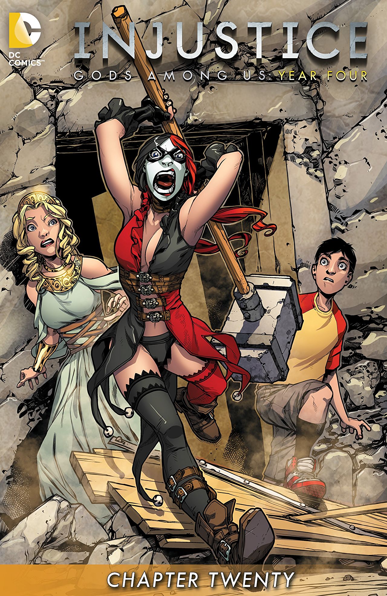 DC COMICS GODS AMONG US YEAR FOUR #12 INJUSTICE