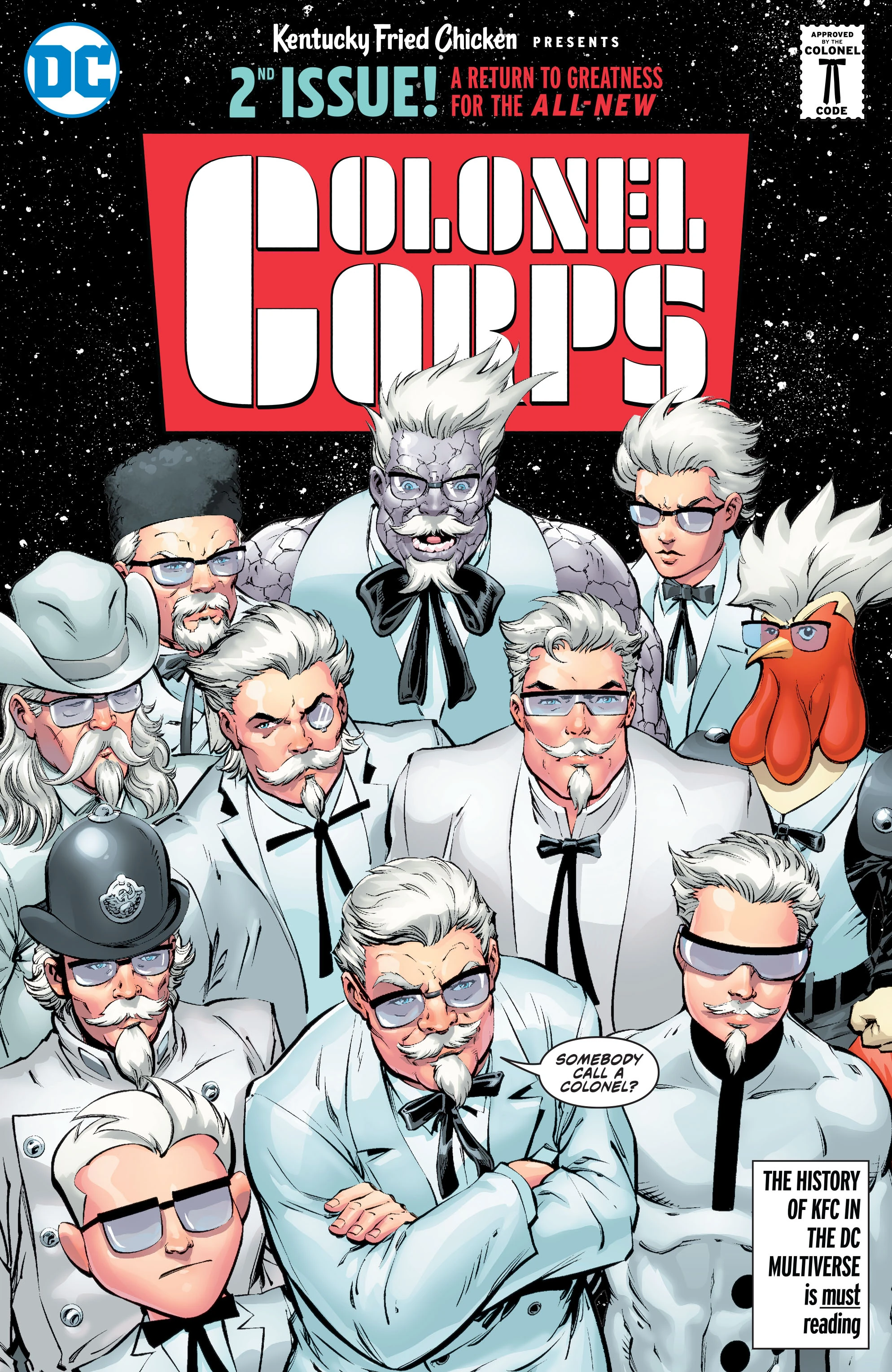 KFC: Crisis of Infinite Colonels Vol 1 1 | DC Database | Fandom