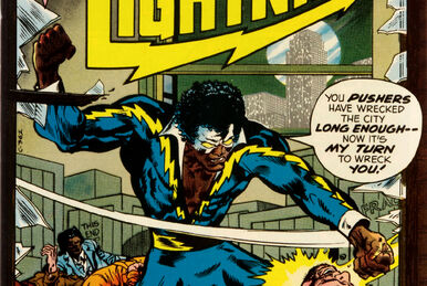 Black Lightning 1977 ブラックライトニング アメコミリーフ
