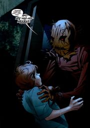 Scarecrow terrorizes 