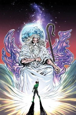 The Shepherd Prime Earth Green Lantern villain resembling God