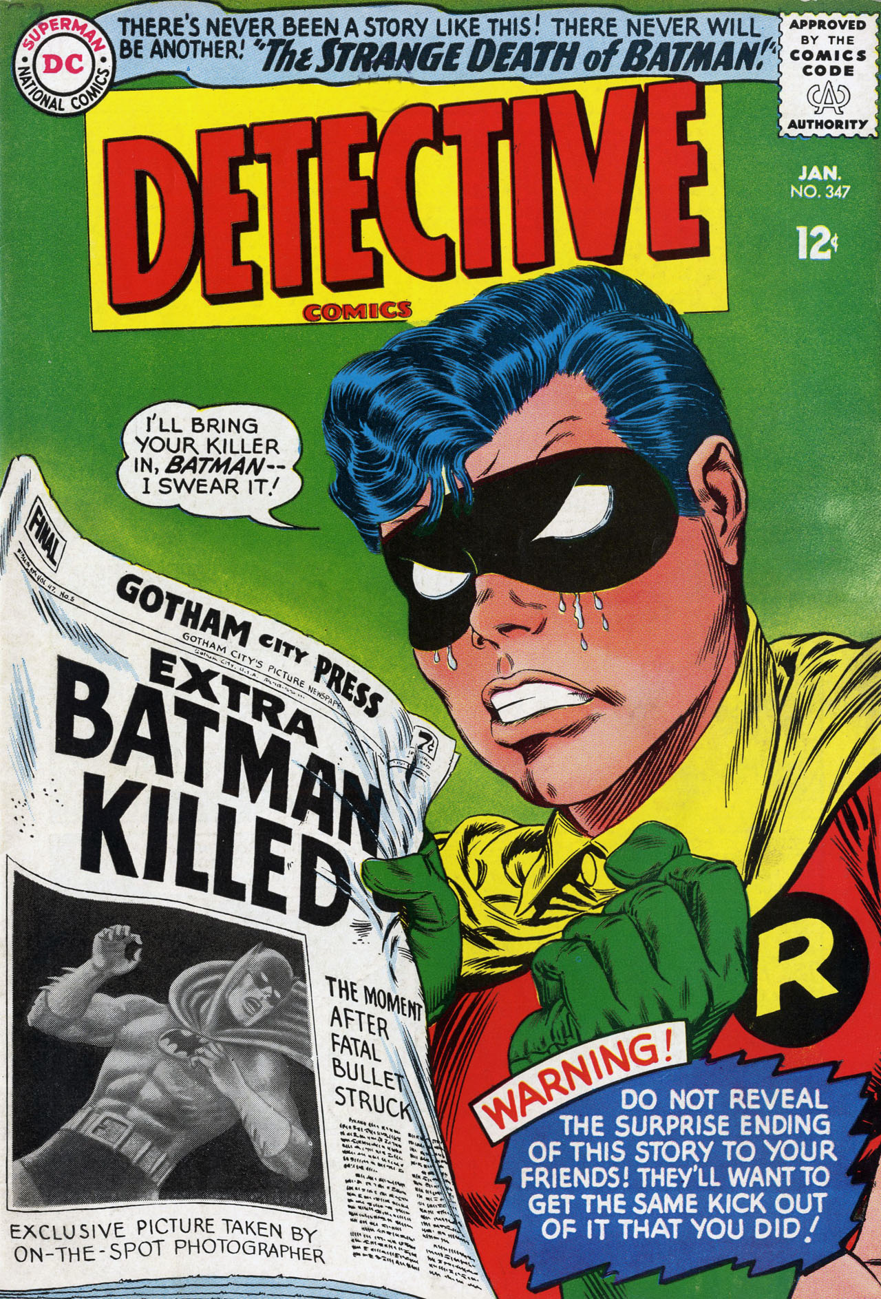 Detective Comics Vol 1 347 | DC Database | Fandom