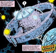 Justice League Satellite New Earth 1970