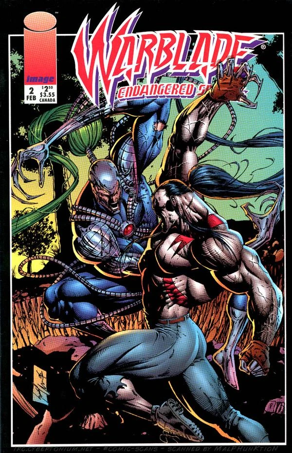 Warblade Endangered Species Vol 1 2 Dc Database Fandom
