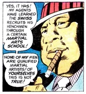 Barney Ling Earth-One Richard Dragon Leader of G.O.O.D.