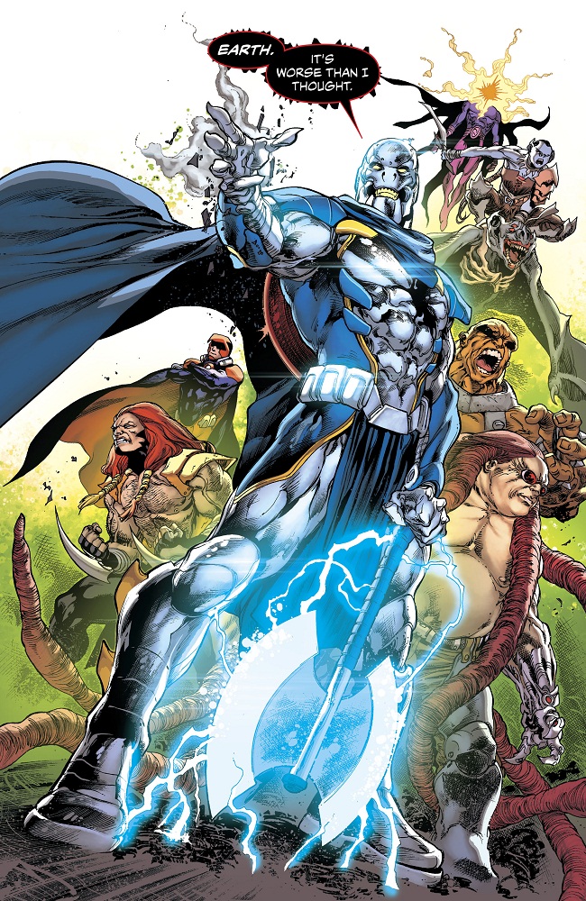 The Extermists are a group of supervillains from Earth 8 united under Lord Havok...