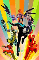 Titans Vol 4 1 1-25 Textless Variant Mora