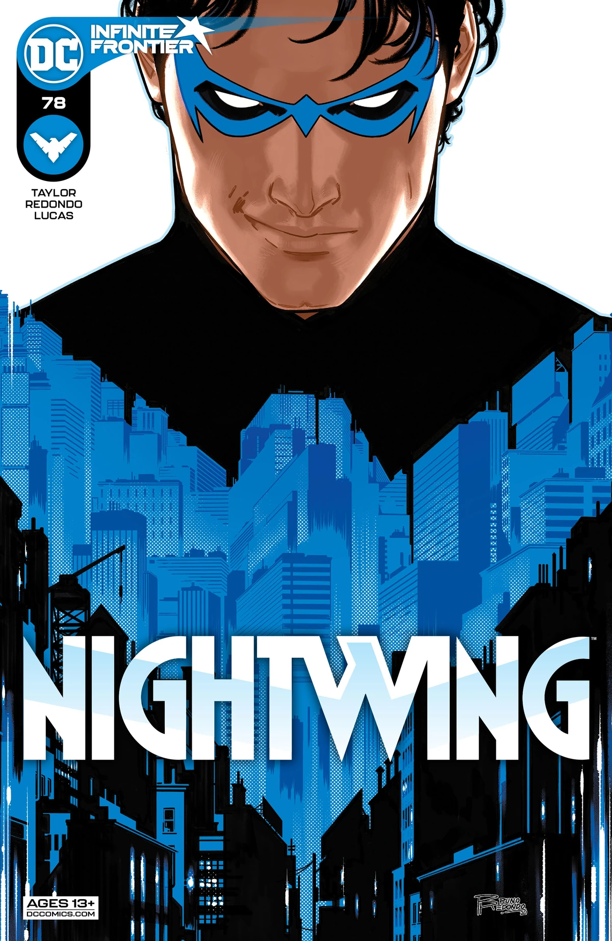 Nightwing Poster Canvas Vol 4 #78(A) DC Superhero Comic Book Art Print | Australia