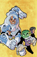 Victor Stone Teen Titans (TV Series) Teen Titans