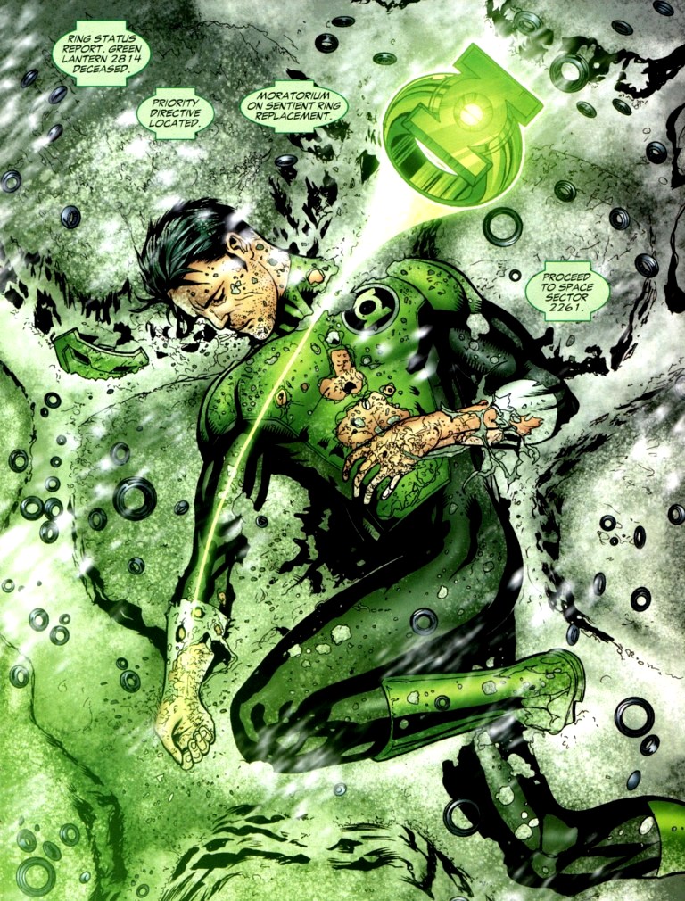 A blog dedicated to all your favorite moments — Green Lantern (Kyle Rayner)  info pageart by Darryl...