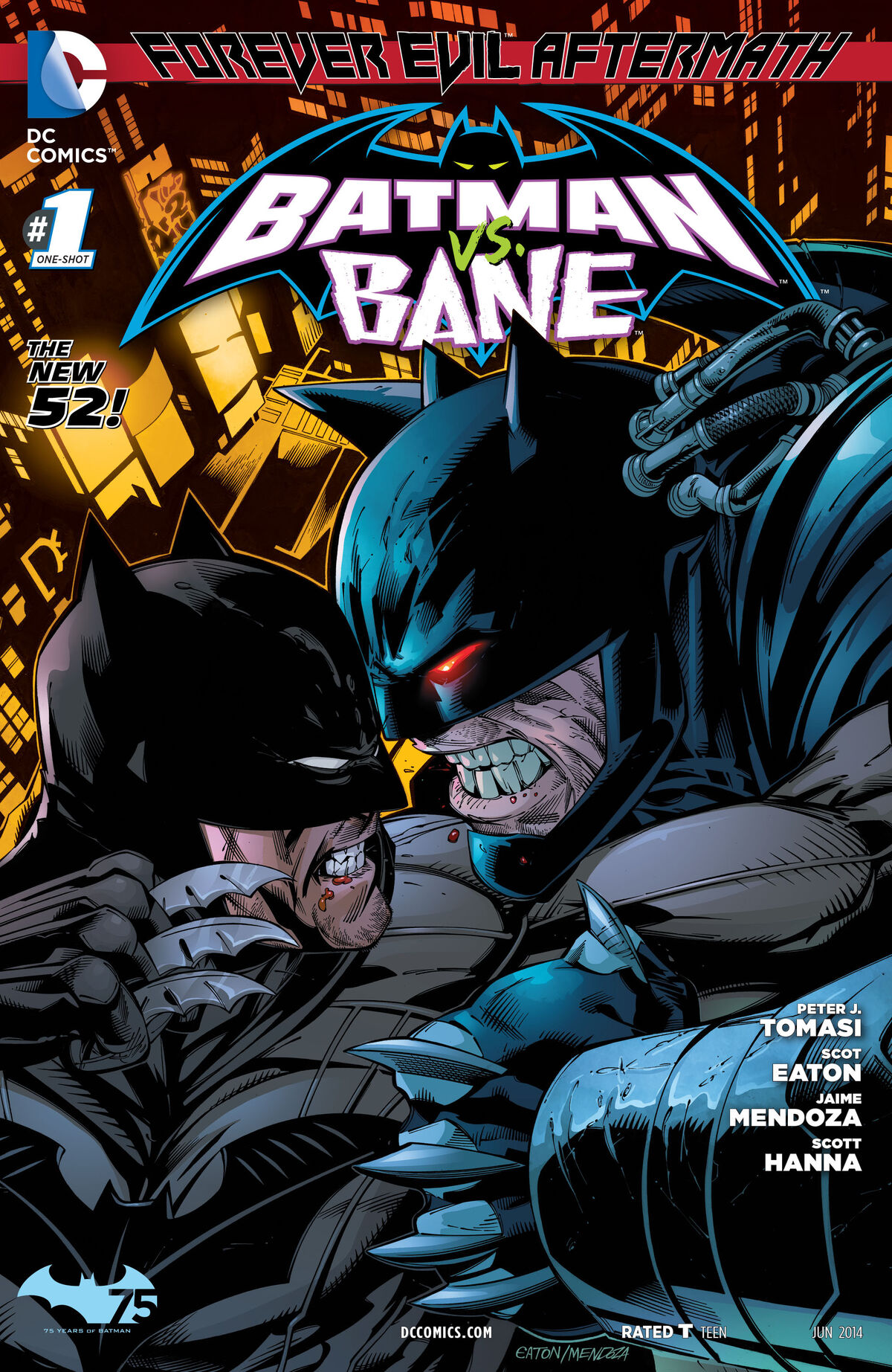 Forever Evil Aftermath: Batman vs. Bane Vol 1 1 | DC Database | Fandom