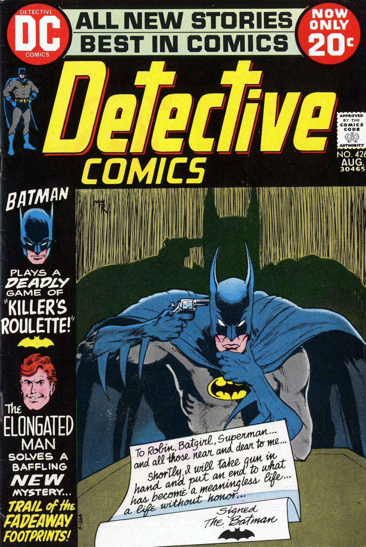Detective Comics (1937) #426 | DC Database | Fandom