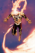 Firestorm The Nuclear Man United We Fall Textless