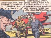 Clayface Earth-148 Superman and Batman... Outlaws!