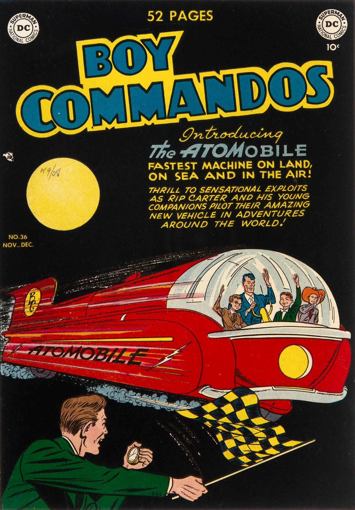 Boy Commandos Vol 1 36 DC Database Fandom