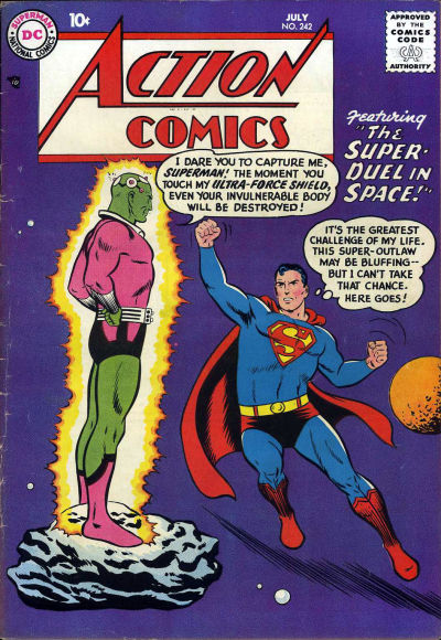 first superman action comics issue