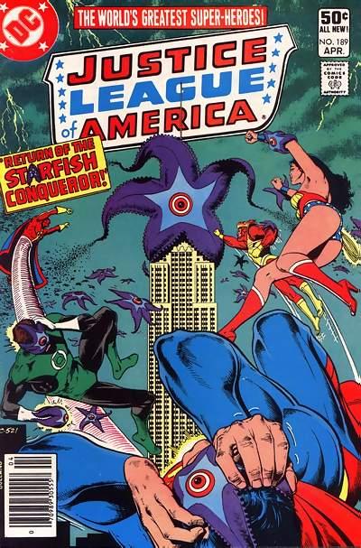 Justice League of America #189 - Return of the Starfish Conqueror! (Issue)