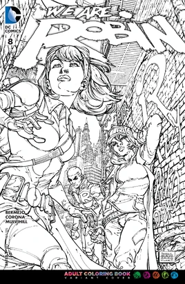 Adult Coloring Book Variant