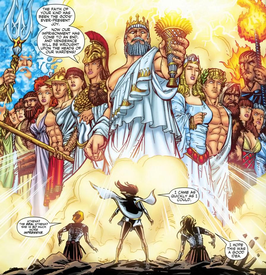 Gods of Olympus, DC Database