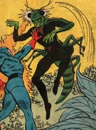 Hunter Mann Earth-Four Blue Beetle villain