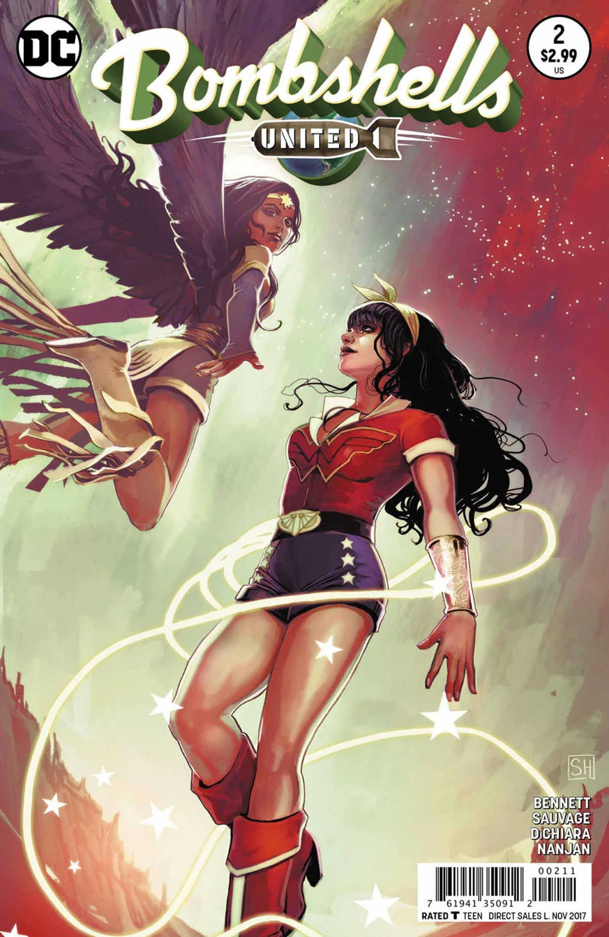 EXCLUSIVE: The Bombshell Flash Zooms Into A Glorious 'Bombshells United' Debut